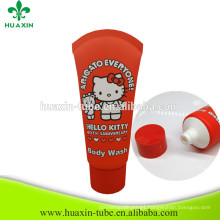 China Manufactory 75ml Body Wash Square Plastic Tube